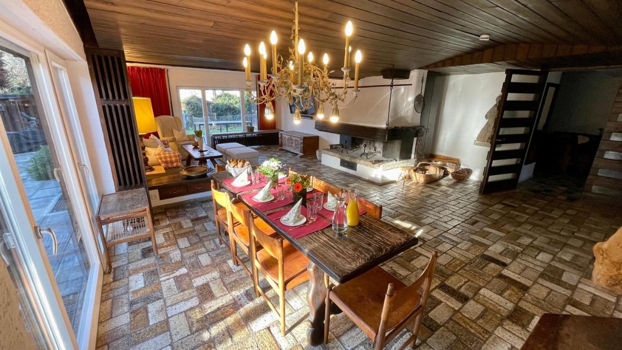 Large Holiday Apartment With Sauna, Terrace, Garden And Open Fireplace Lenggries Exterior photo