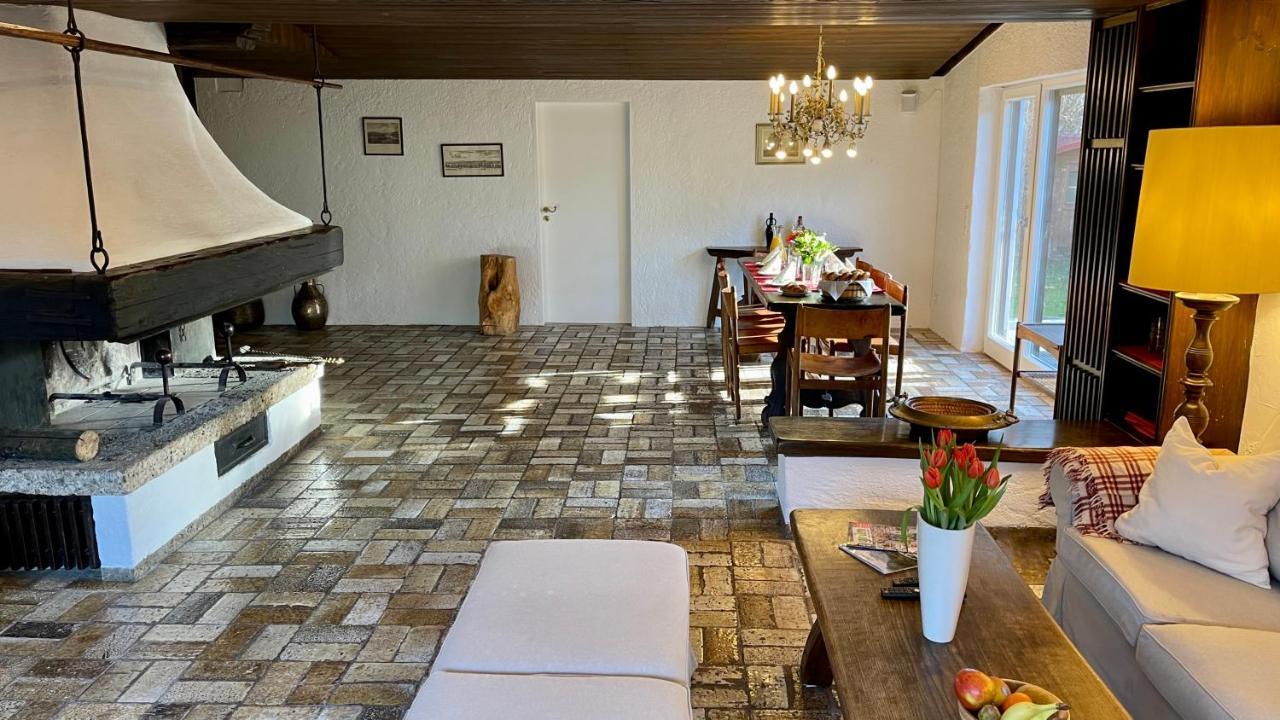 Large Holiday Apartment With Sauna, Terrace, Garden And Open Fireplace Lenggries Exterior photo